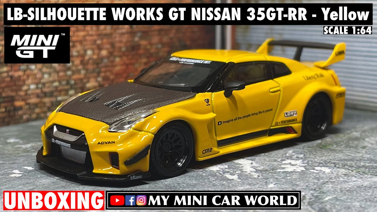 MY MINI CAR WORLD】UNBOXING MINI GT 1/64 LB-SILHOUETTE WORKS GT