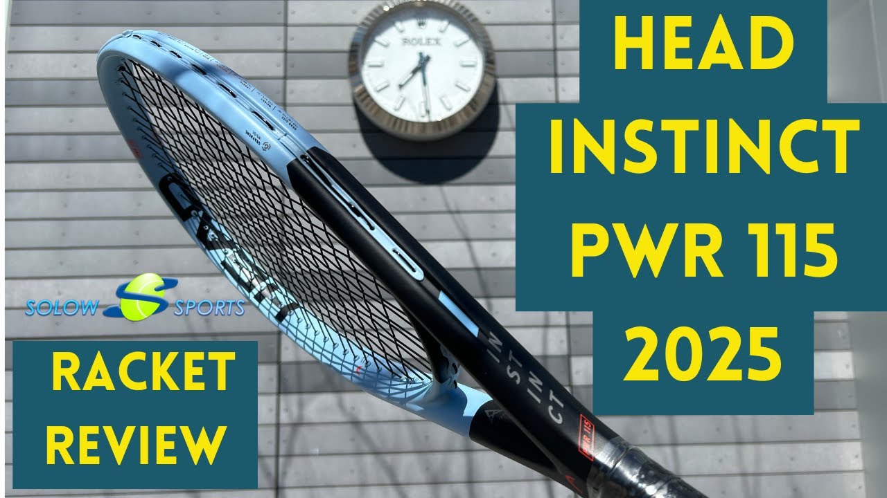 Head Instinct PWR 115 2025 Tennis Racket Review - YouTube