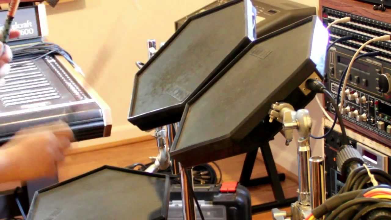 Simmons SDSV - testing for '80s Italo style - YouTube