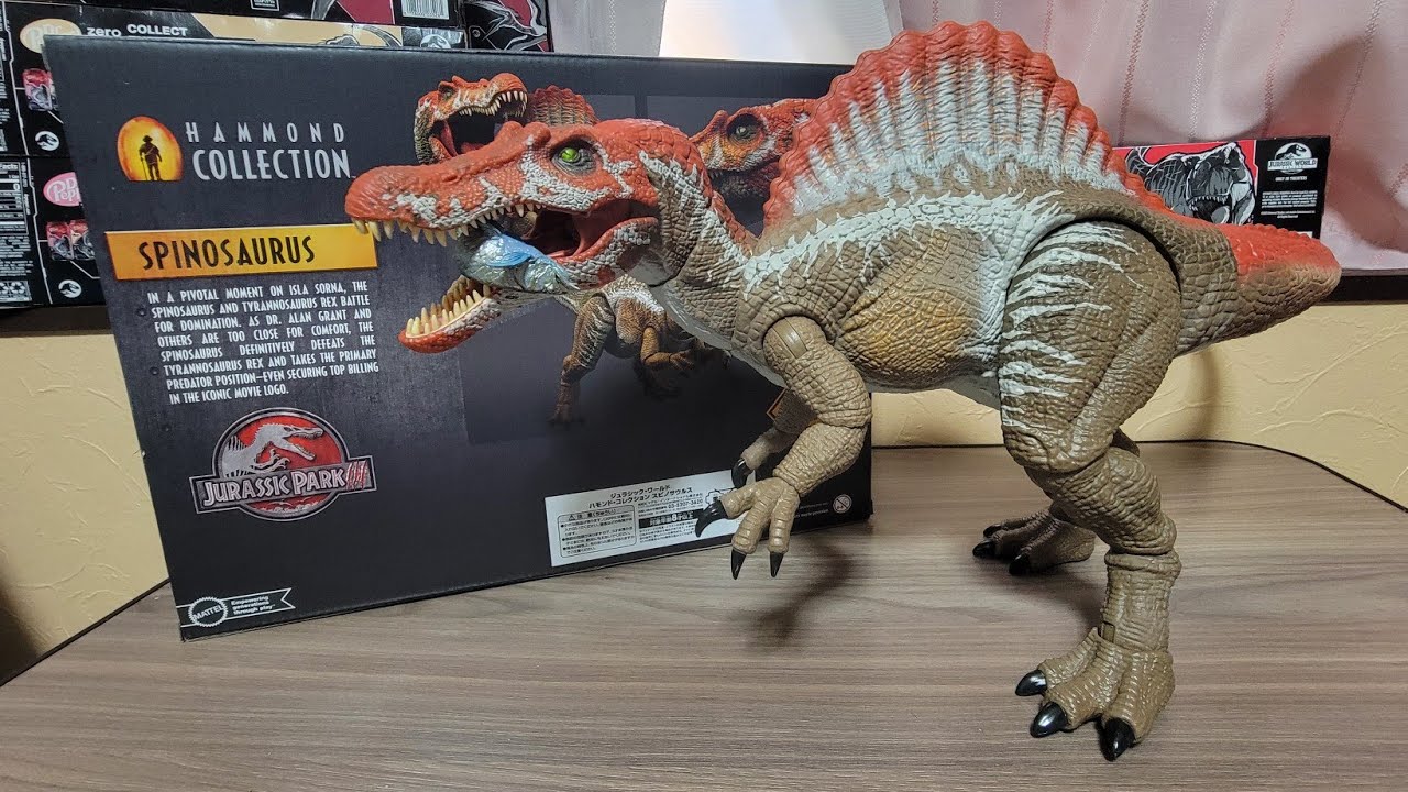 マテル ジュラシックワールド ハモンドコレクション スピノサウルス