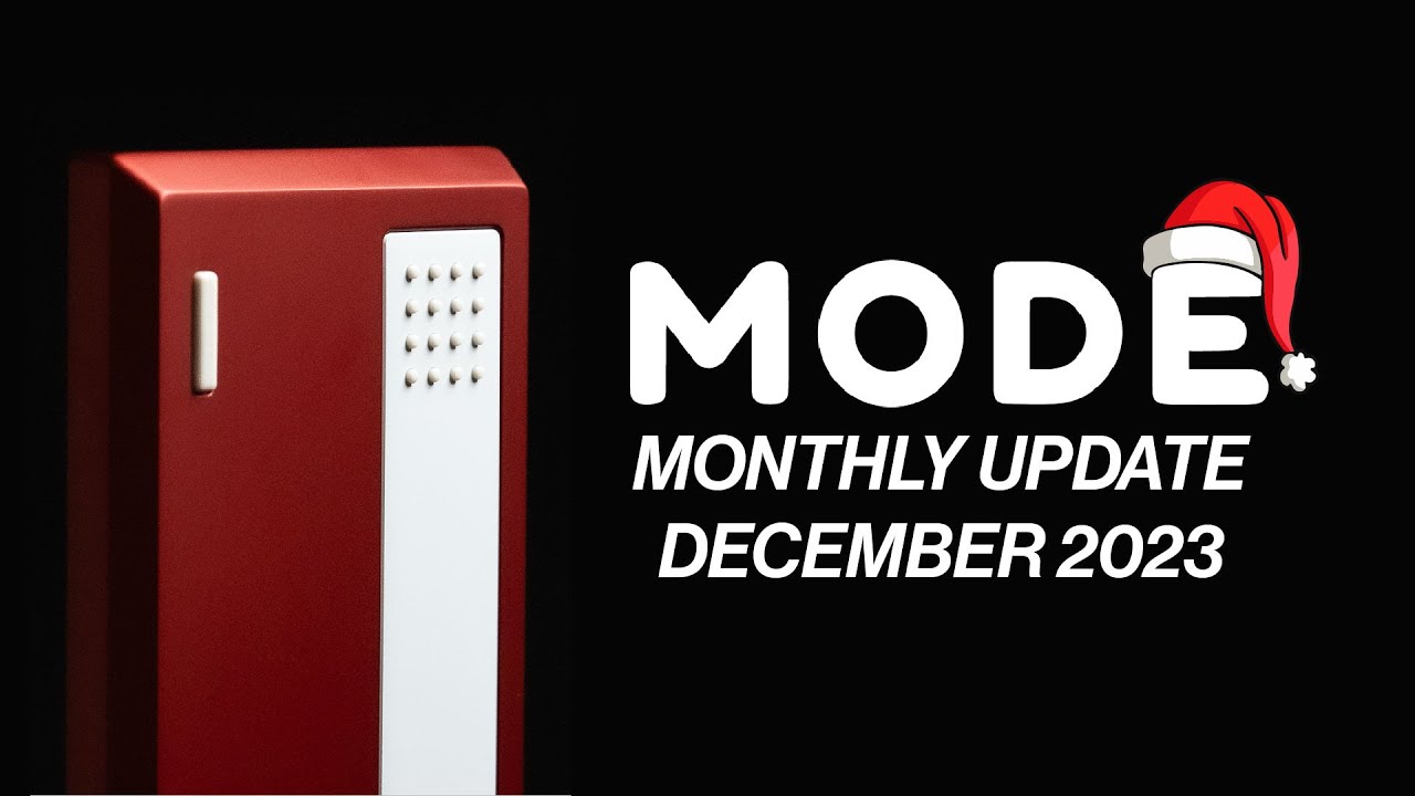 Mode Monthly Update - December 2023: RED Edition - YouTube