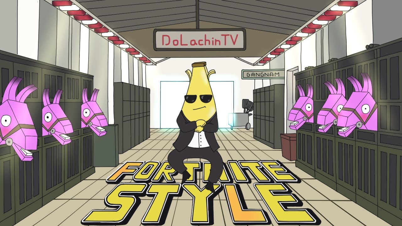 PSY - GANGNAM STYLE(강남스타일) Fortnite Parody M/V - YouTube