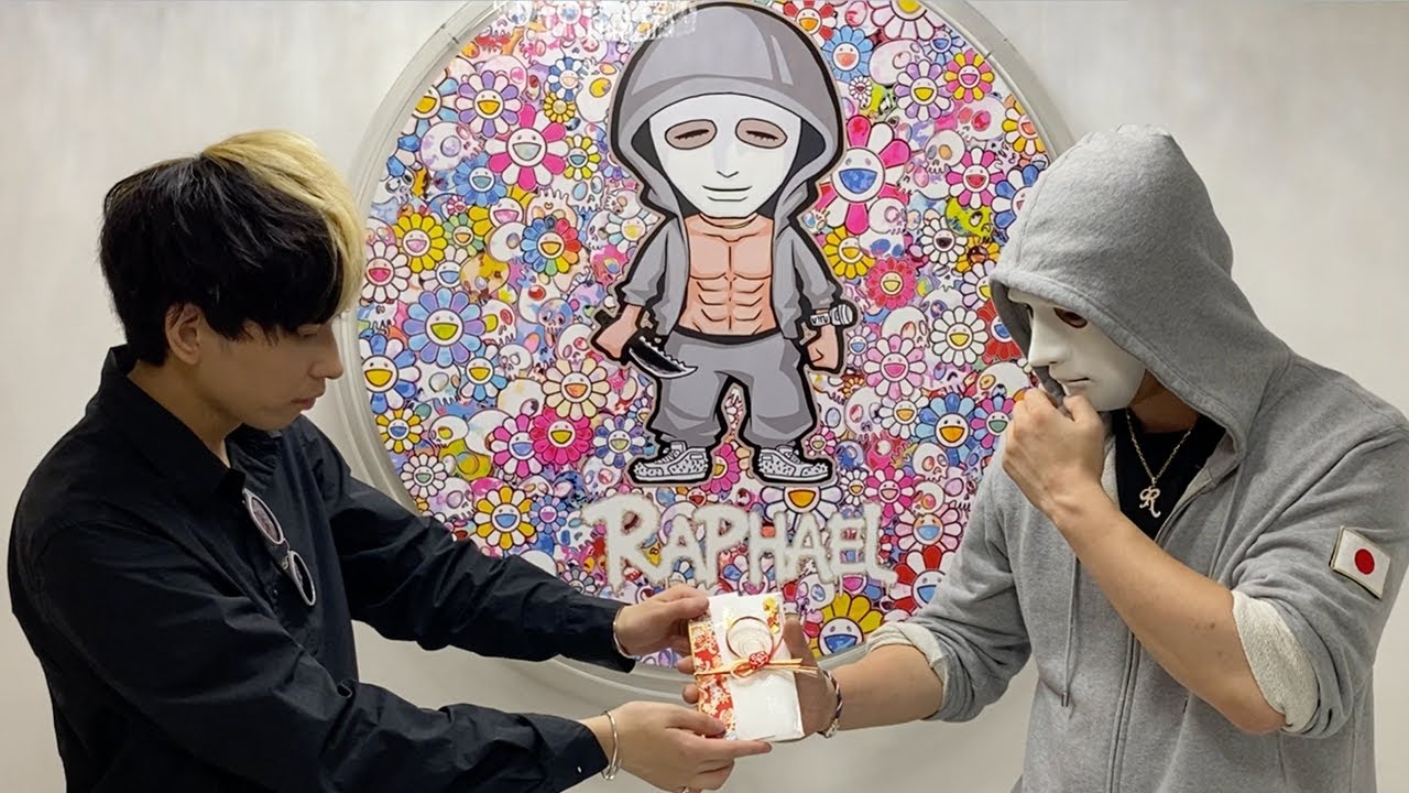 手書き水彩画 YouTuber ヒカル＆ラファエル 光、ラファさん 手書き