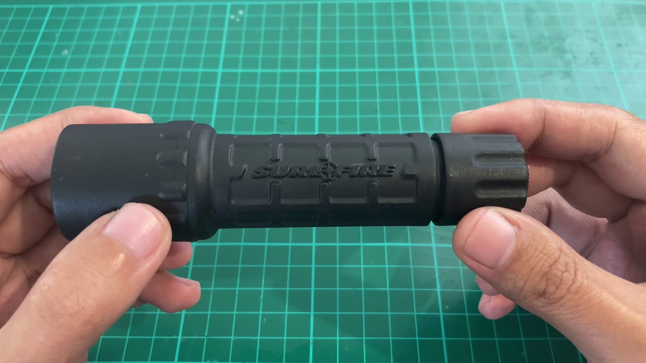 SureFire G2 Nitrolon Flashlight LED Upgrade - YouTube