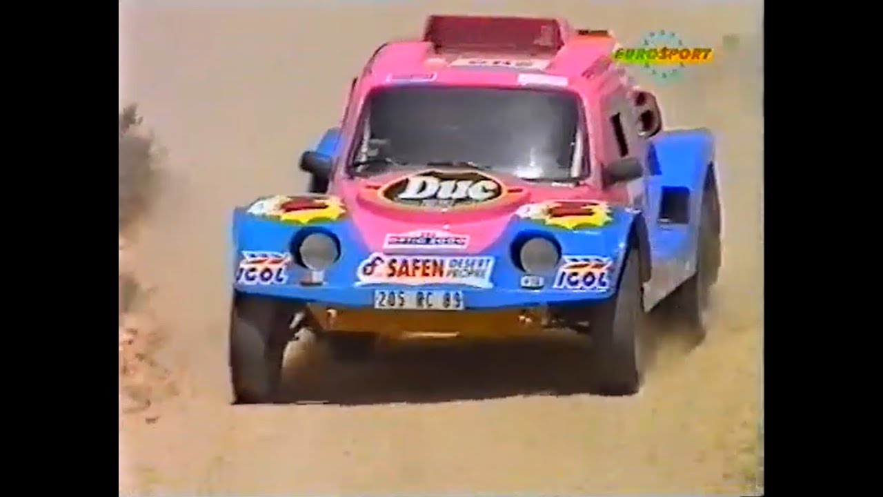 1994 Tunisia Rally Raid - Stage 2 - Citroen ZX - Schlesser Buggy
