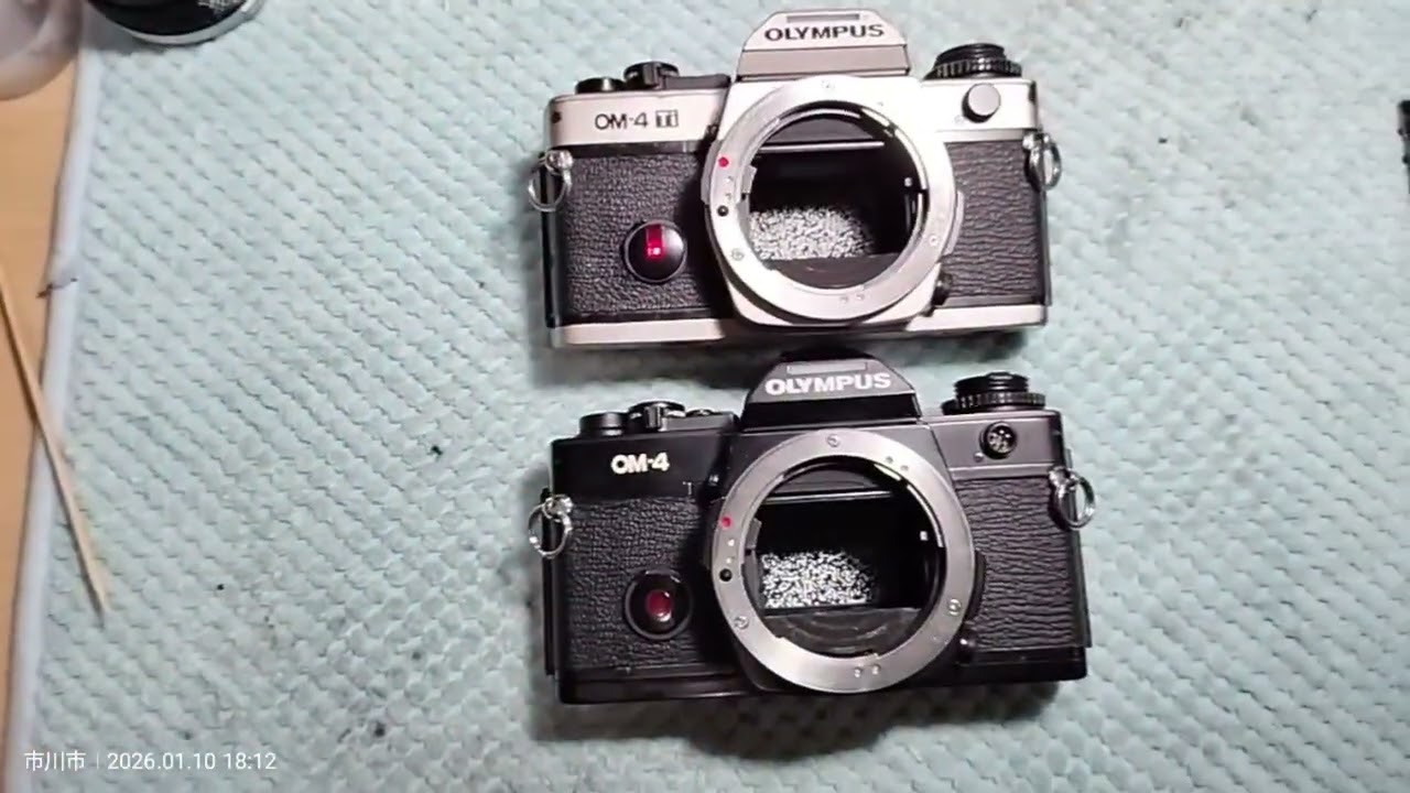 Olympus OM-4, OM-4Tiの分解｜フィルムカメラ修理のアクアカメラ