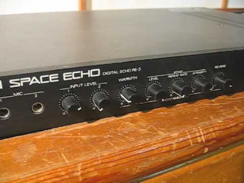ROLAND RE-3 digital space echo - YouTube