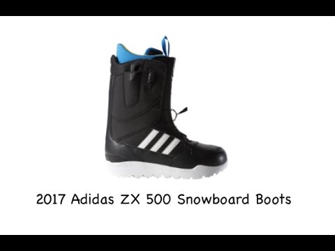 2017 Adidas ZX500 Snowboard Boots - Review - The-House.com - YouTube