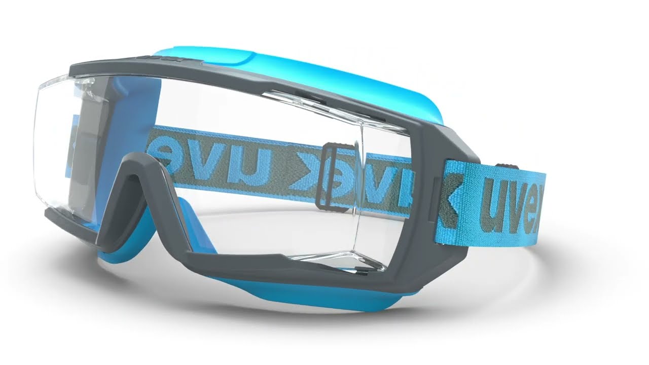 X-9142 （uvex super OTG guard CB） | ミドリ安全の保護めがね・防災面