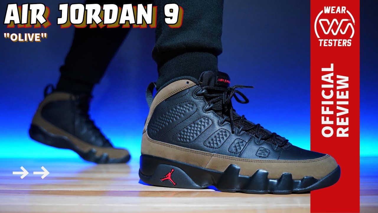 Air Jordan 9 Olive 2024 - YouTube