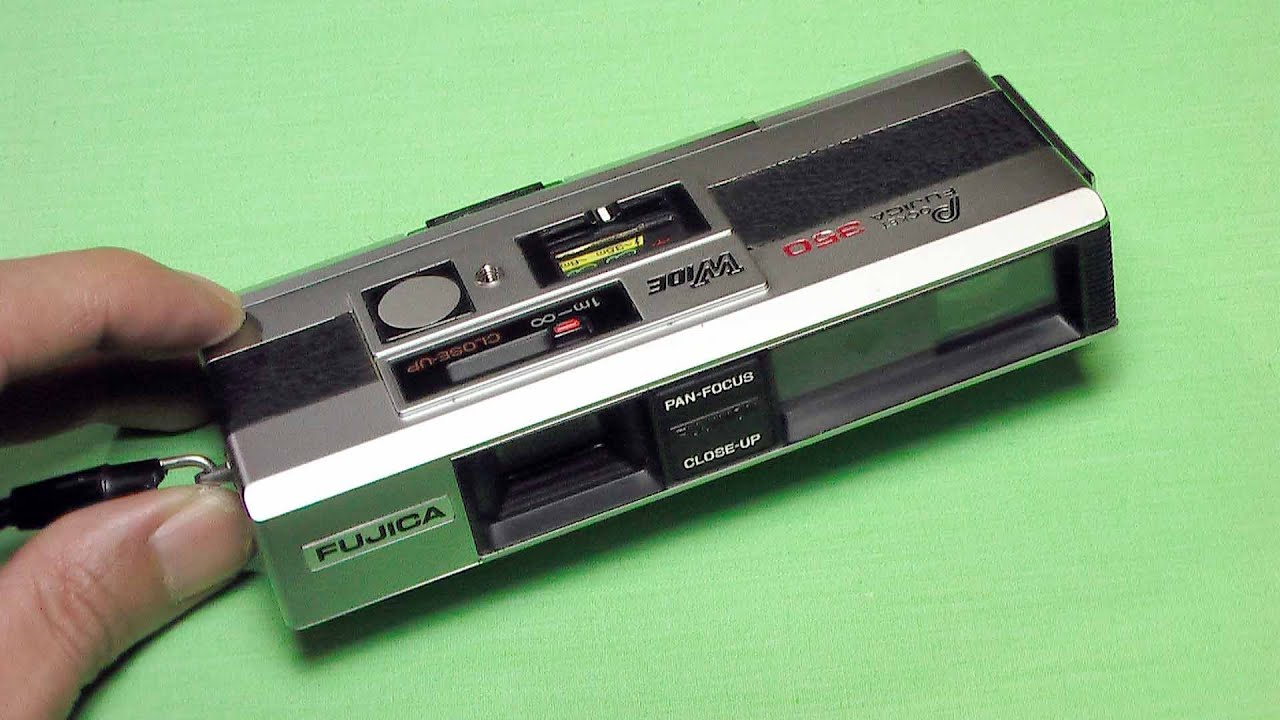 フジフィルム ポケットフジカ 350 ワイド の使い方 FUJIFILM POCKET