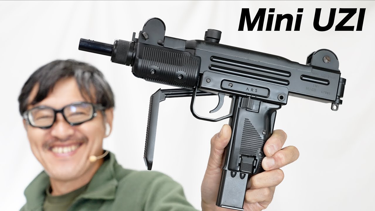 WA Mini UZI Gas Blowback Gas Gun Review - YouTube