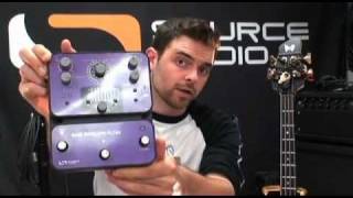 Bass Effects Pedal Demo - Soundblox Pro Bass Envelope Filter - YouTube