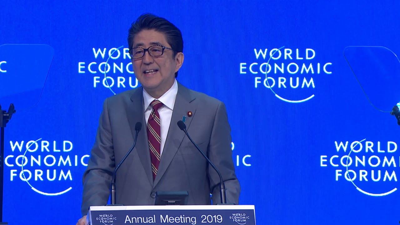 Davos 2019 - Special Address by Shinzo Abe, Prime Minister of