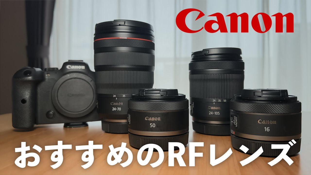 2025 Latest] Recommended Canon RF lenses rated on a 5-point scale