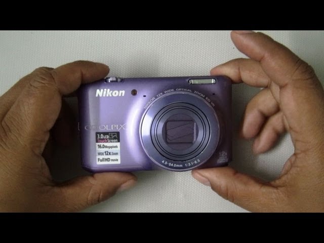 極美品】NIkon COOLPIX S6400 パープル 動作確認済 Nikon COOLPIX