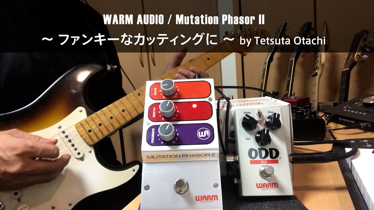 製品レビュー】WARM AUDIO/Mutation PhasorII ～ファンキーな
