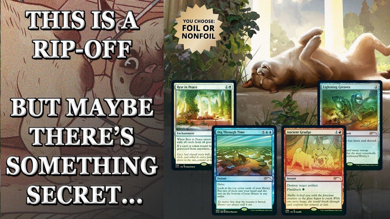 WOTC Did Something New - Every Dog Has Its Day Secret Lair