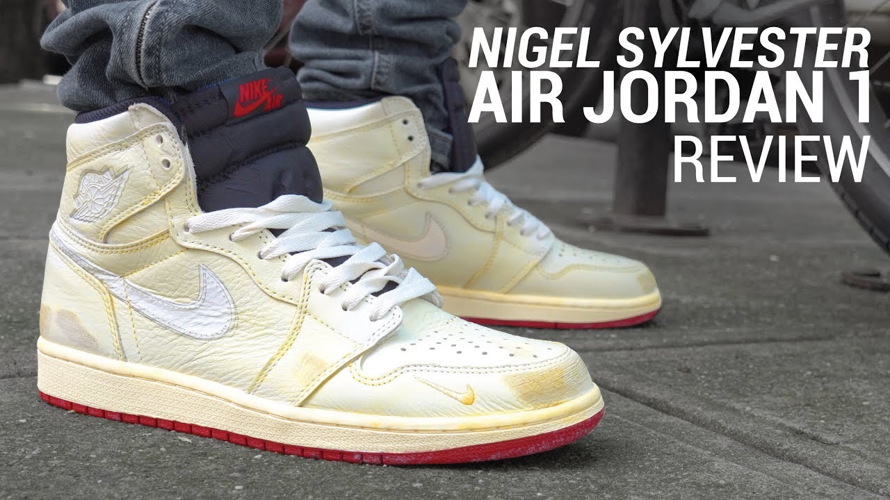 NIKE AIR JORDAN 1 NRG X NIGEL SYLVESTER REVIEW & ON FEET - YouTube