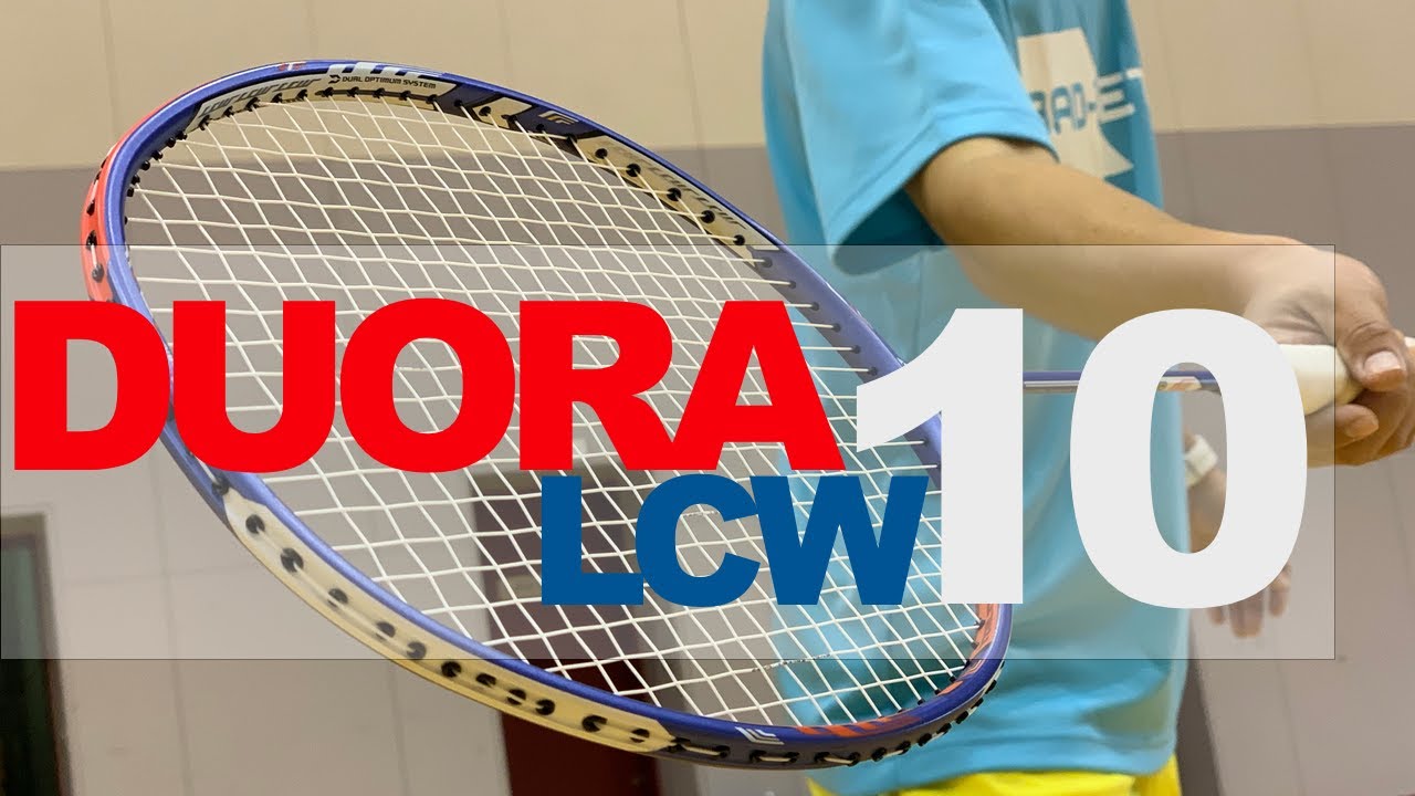 ラケットレビュー】DUORA10LCW/デュオラ10リーチョンウェイモデル