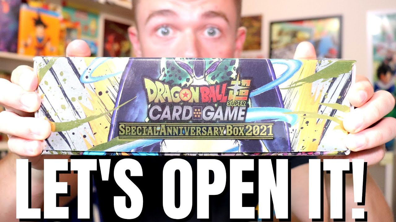 Opening A Dragon Ball Super 2021 Special Anniversary Box! - YouTube