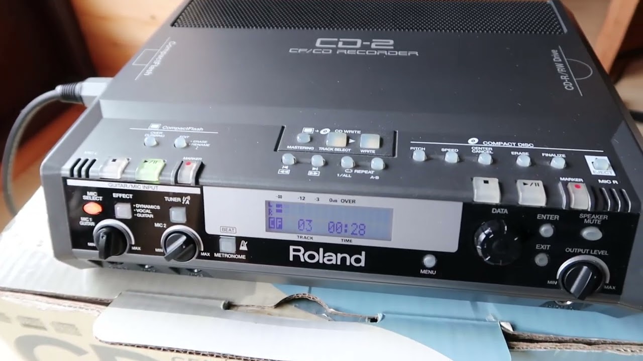 ROLAND CF CD RECORDER on Ebay 02 07 2022 Part One - YouTube