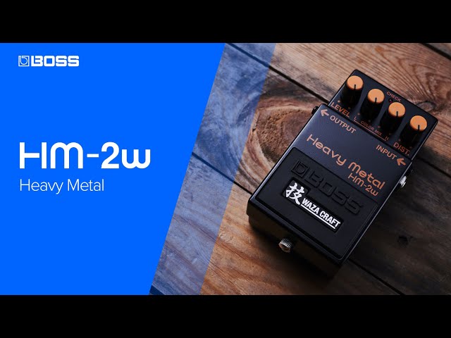 BOSS HM 2W Heavy Metal - INTRO - YouTube