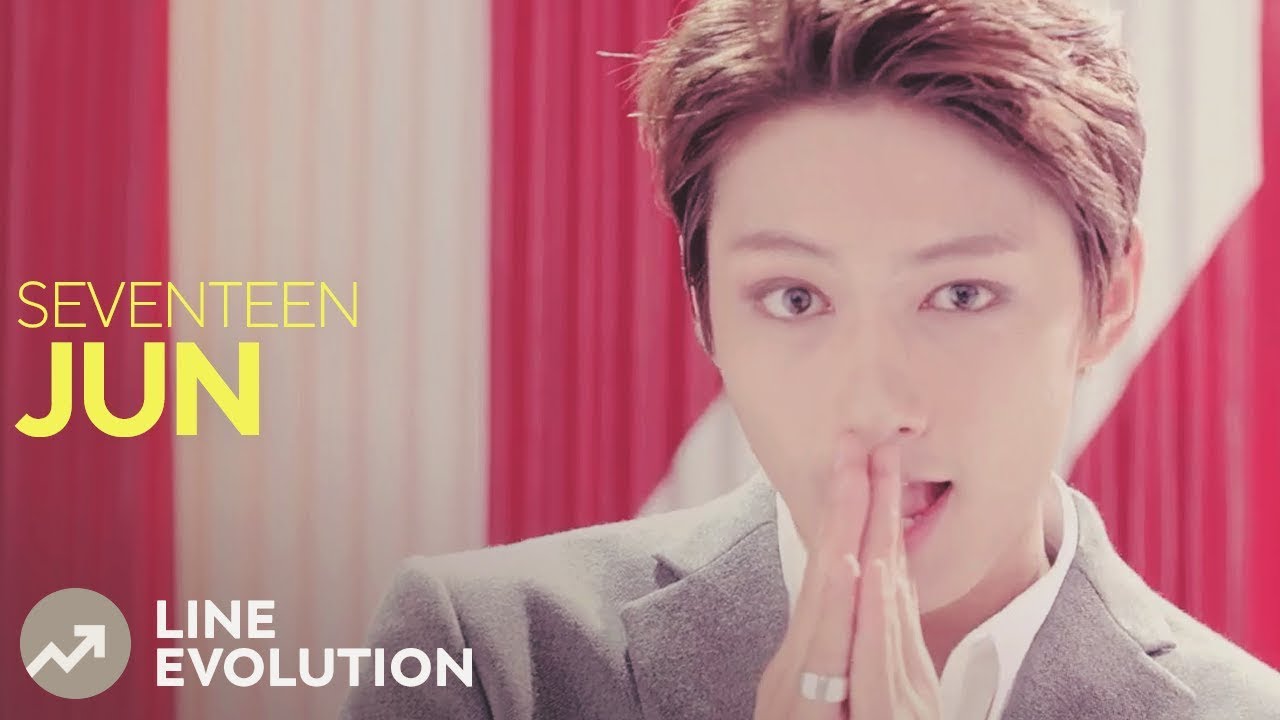 SEVENTEEN - JUN (Line Evolution) - YouTube