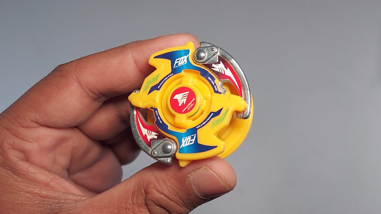 Unboxing 19 Year old HMS Beyblade - Phantom Fox MS Beyblade - YouTube