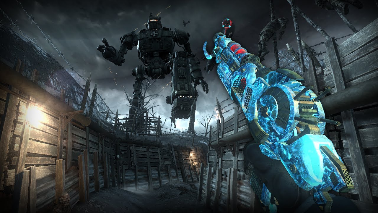 BO2 Reimagined: Trenches Survival Map - COD BO2 Custom Zombies Map