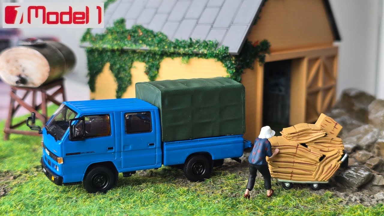 Good Diecast Brand, Model1. Isuzu NHR. Diecast Car model. 1/64