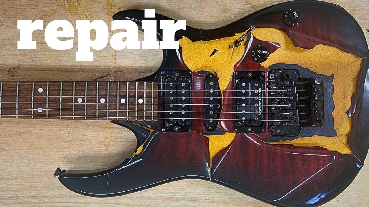 Ibanez RG シリーズの中古ギターを買ってみた ジャンク？ - YouTube