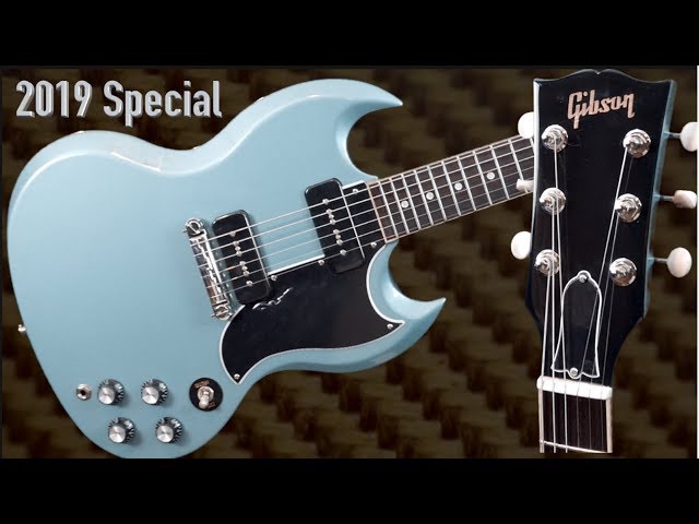 Is the New 2019 SG Special Any Good? Faded Pelham Blue Review +
