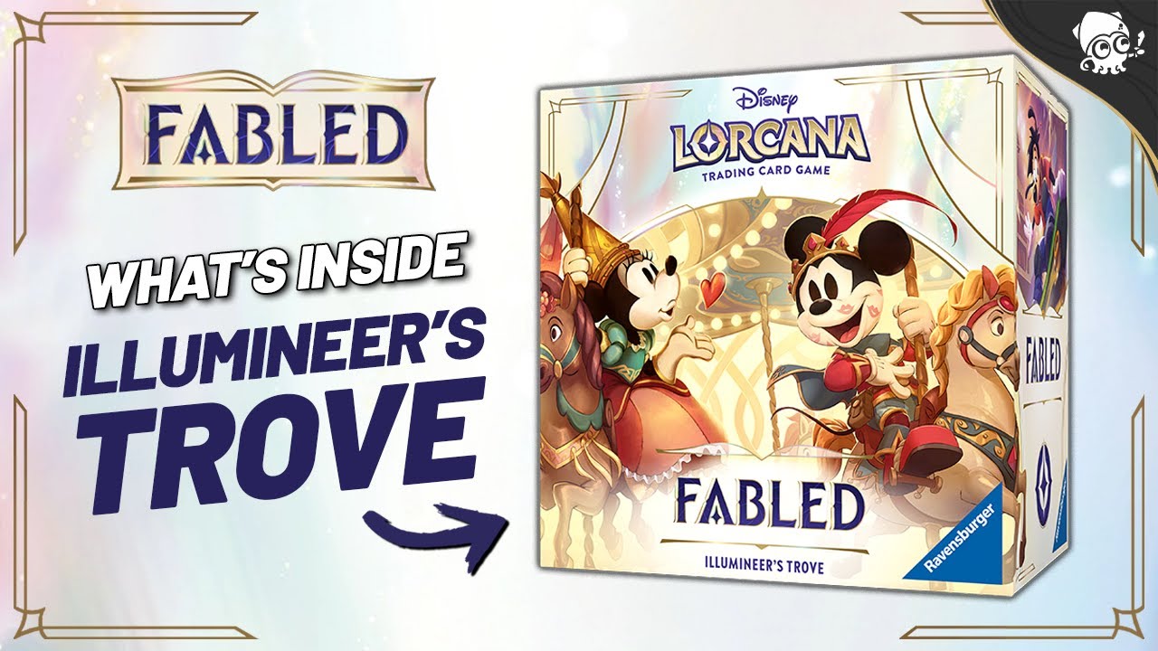 FABLED TROVE UNBOXING | Disney Lorcana Illumineer's Trove Early