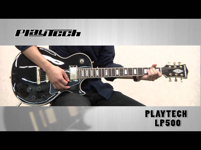 PLAYTECH / エレキギター LP500 - YouTube