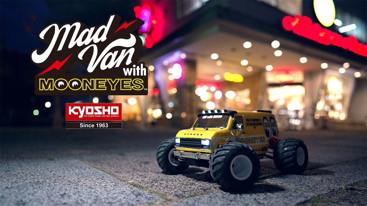 KYOSHO MAD VAN with MOONEYES - YouTube