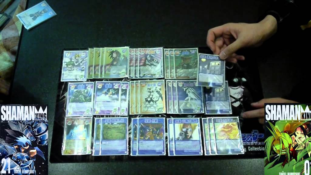 シャーマンキング】デッキ紹介1【超・占事略決OS】 - YouTube