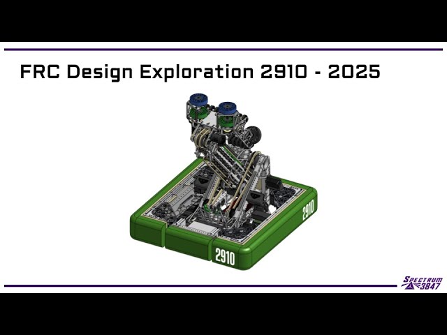 FRC Design Exploration: 2910 - 2025 - YouTube