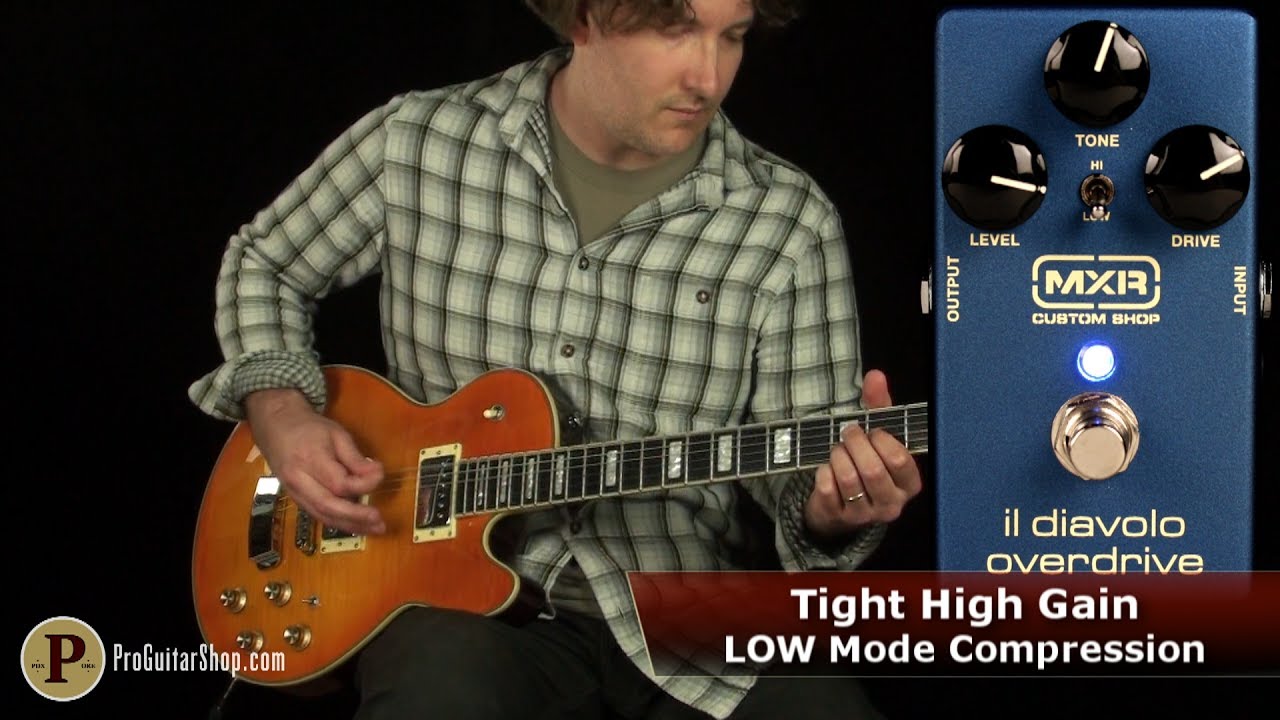 MXR CSP036 IL DIAVOLO OVERDRIVE - MXRとイタリアのペダルデザイナー