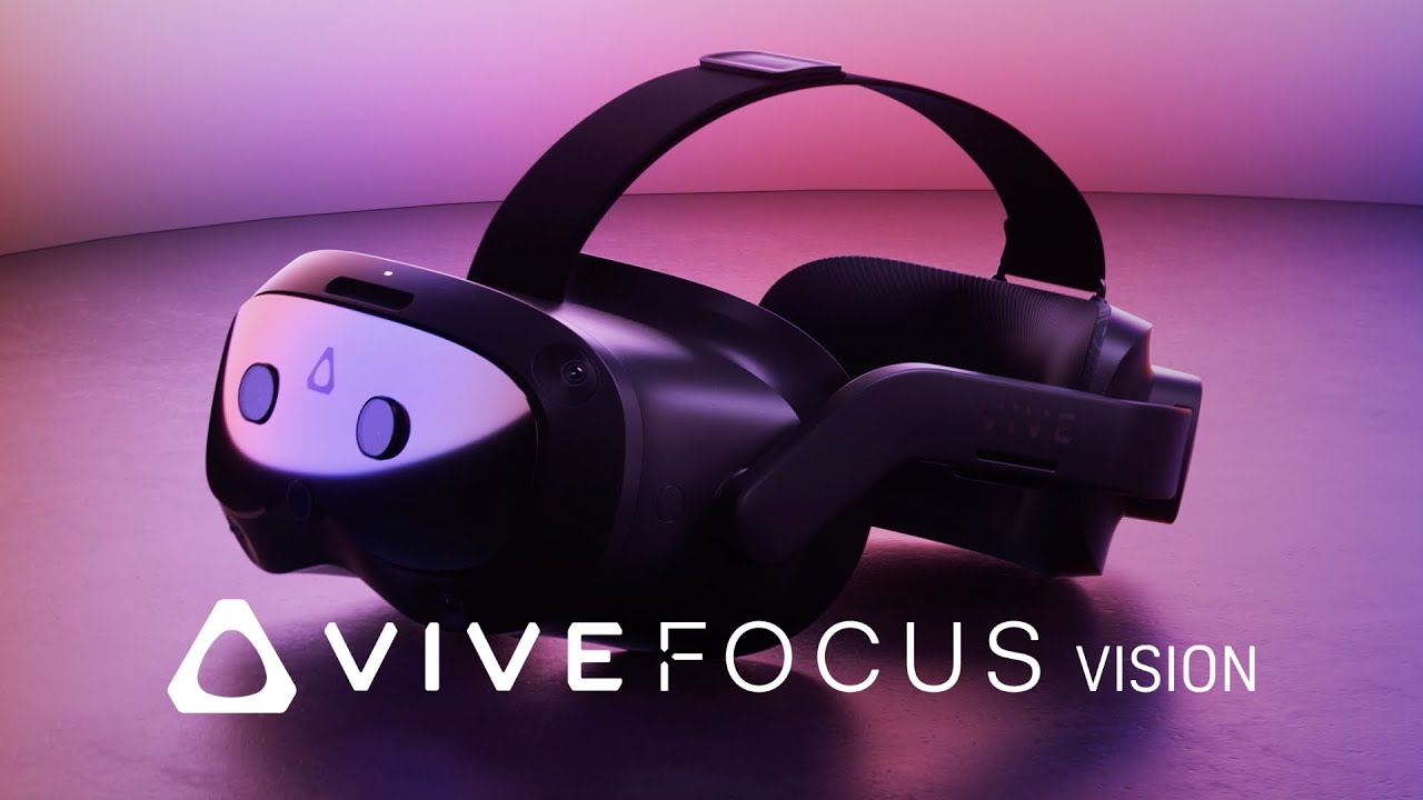 HTC、新型VRヘッドセット「VIVE Focus Vision」を本日発売！ 「VIVE