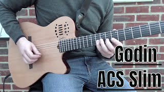 Godin ACS Slim Demo - YouTube