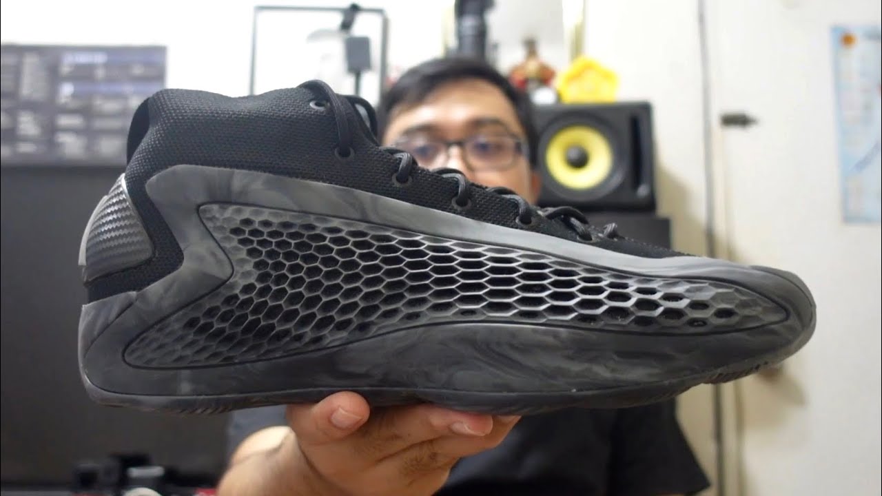SHEESH! ADIDAS AE 1 MX CHARCOAL | UNBOXING | REVIEW - YouTube