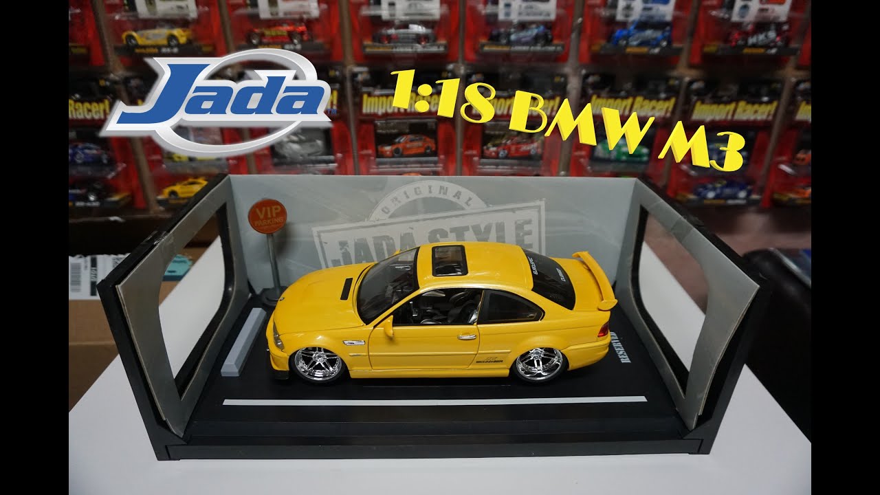 Jada Toys Dub City Euro-Spec BMW M3 1:18 Scale Review - YouTube