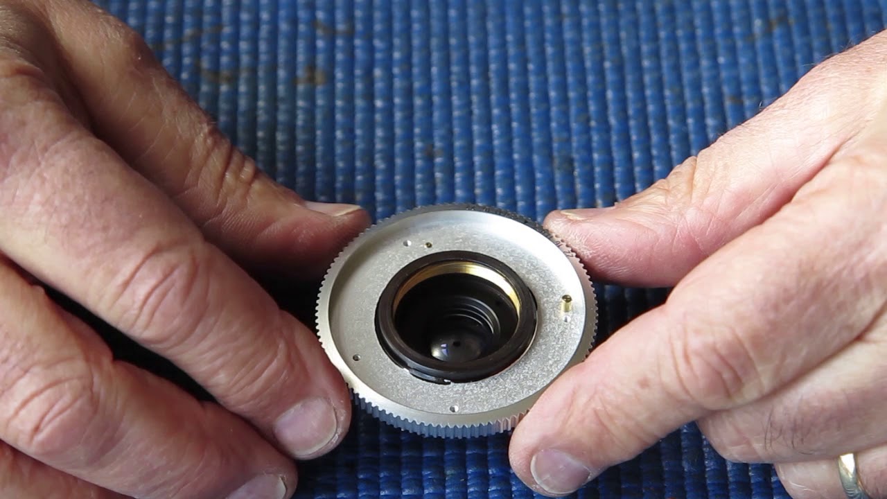 Schneider-Kreuznach 45mm f2 8 Xenar lens strip-down - YouTube