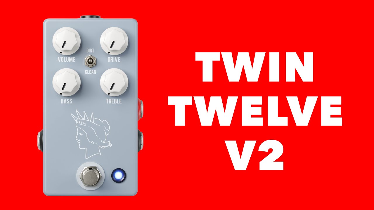 ギター JHS PEDALS Twin Twelve V2 製品レビュー！ JHS PEDALS TWIN