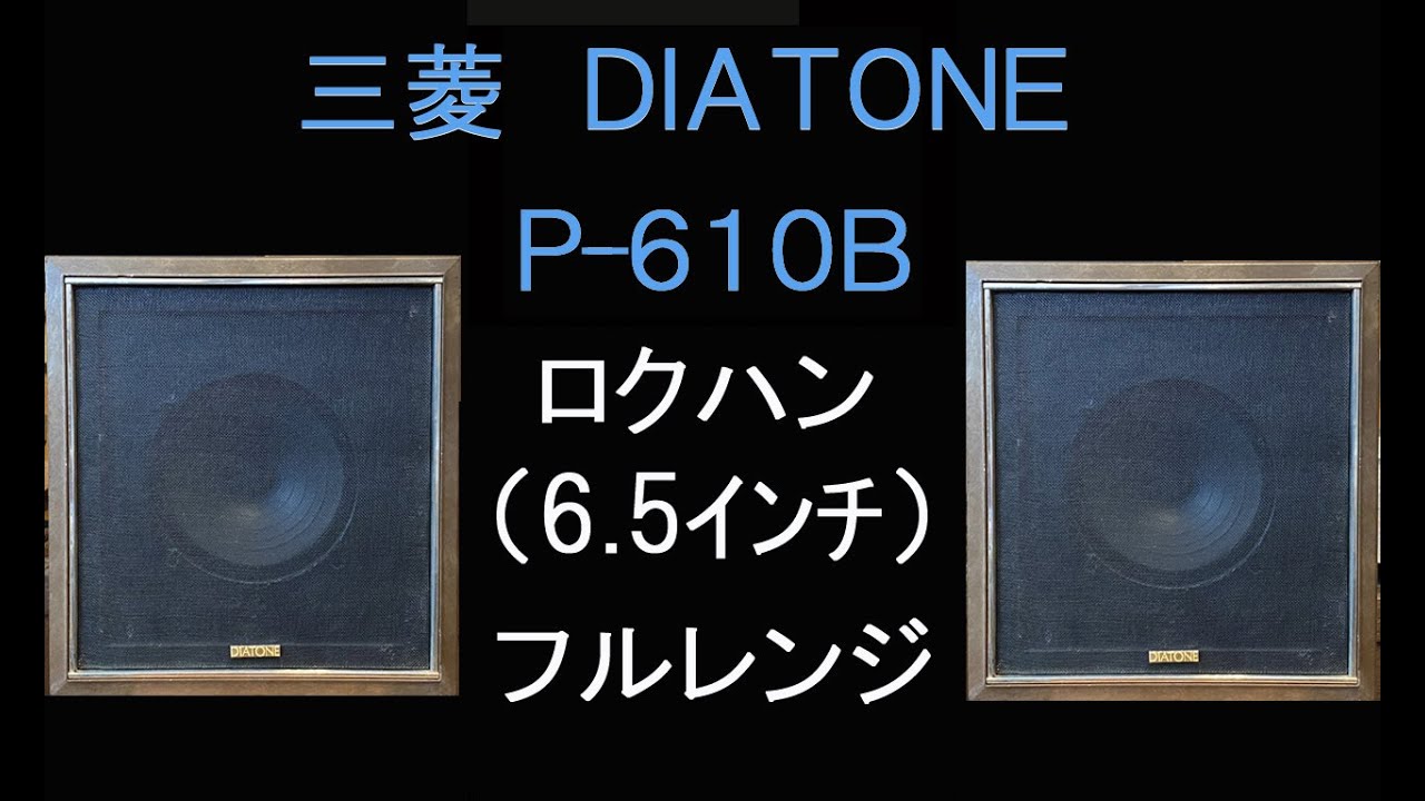 ダイヤトーン P-610DB 自作 ペア ダイヤトーン P-610DB 自作 ペア