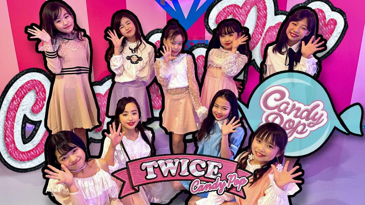 Candy Pop／TWICE》踊ってみた 【DWICE jr.】 - YouTube