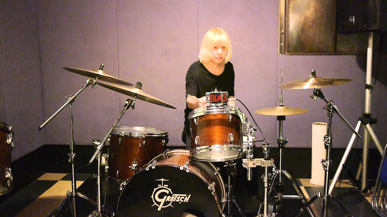 drum set with BIAS BS-2 - YouTube