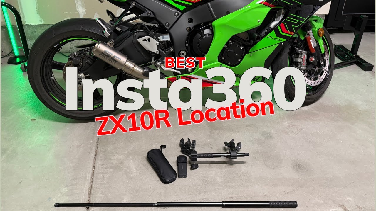 Insta360 Setup for ZX-10R | Best Mounting Locations! #bikelife