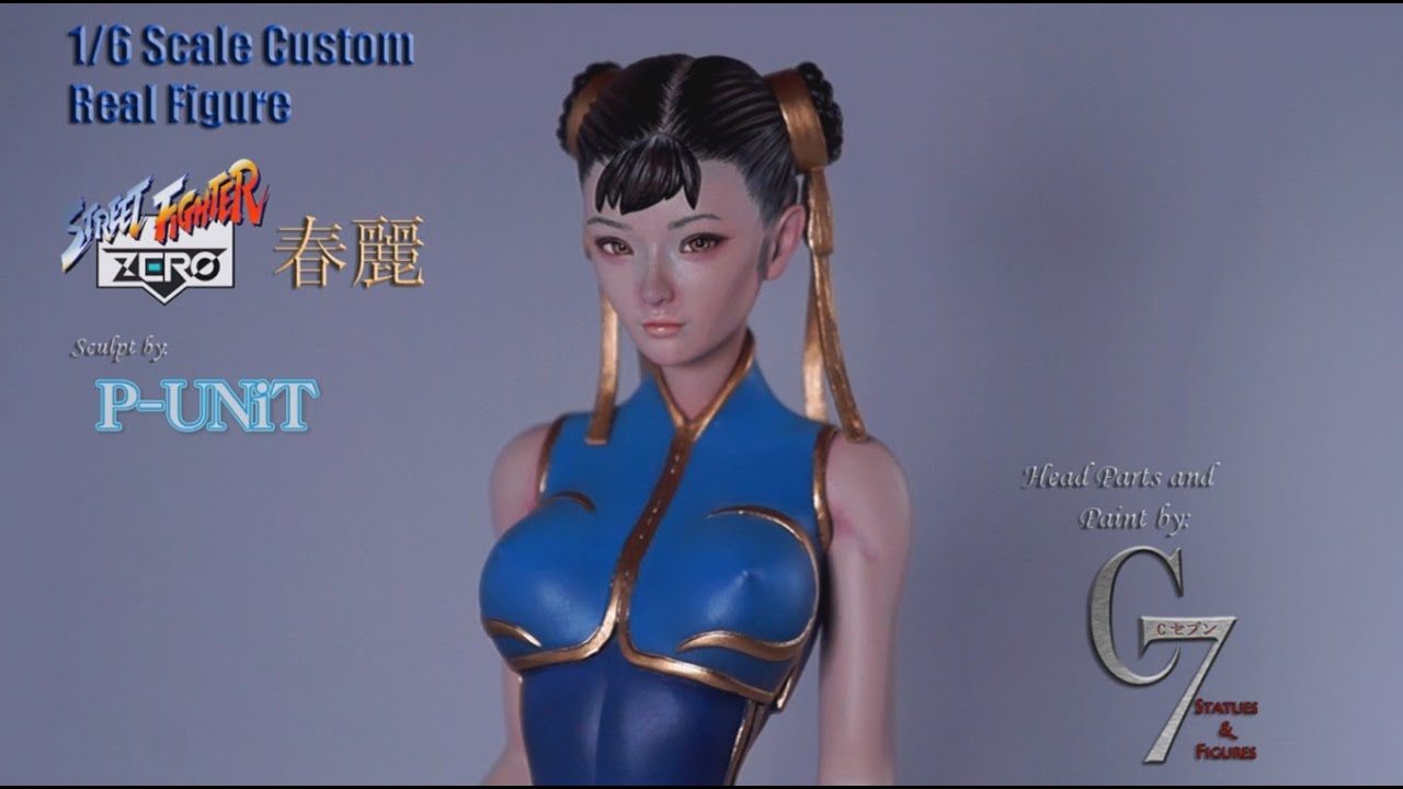 1/6 スケール カスタム リアルフィギュア ストリートファイターゼロ 春